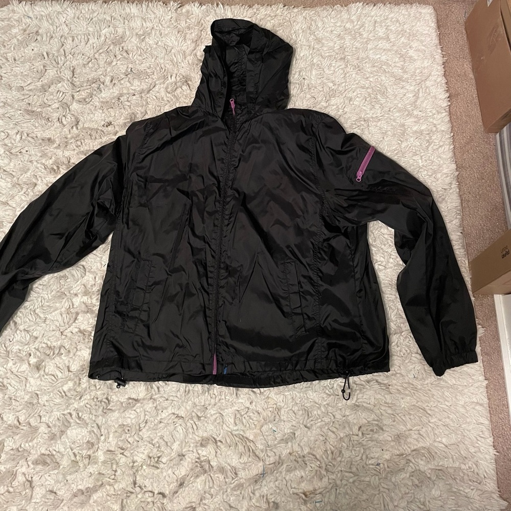 Black Windbreaker